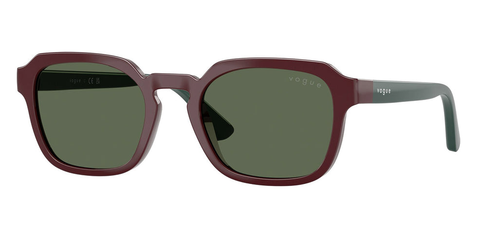 vogue eyewear VJ2025 247371 46 - Full Bordeaux/Full Dark Green / Dark Green