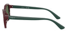 vogue eyewear VJ2025 247371 46 - Full Bordeaux/Full Dark Green / Dark Green