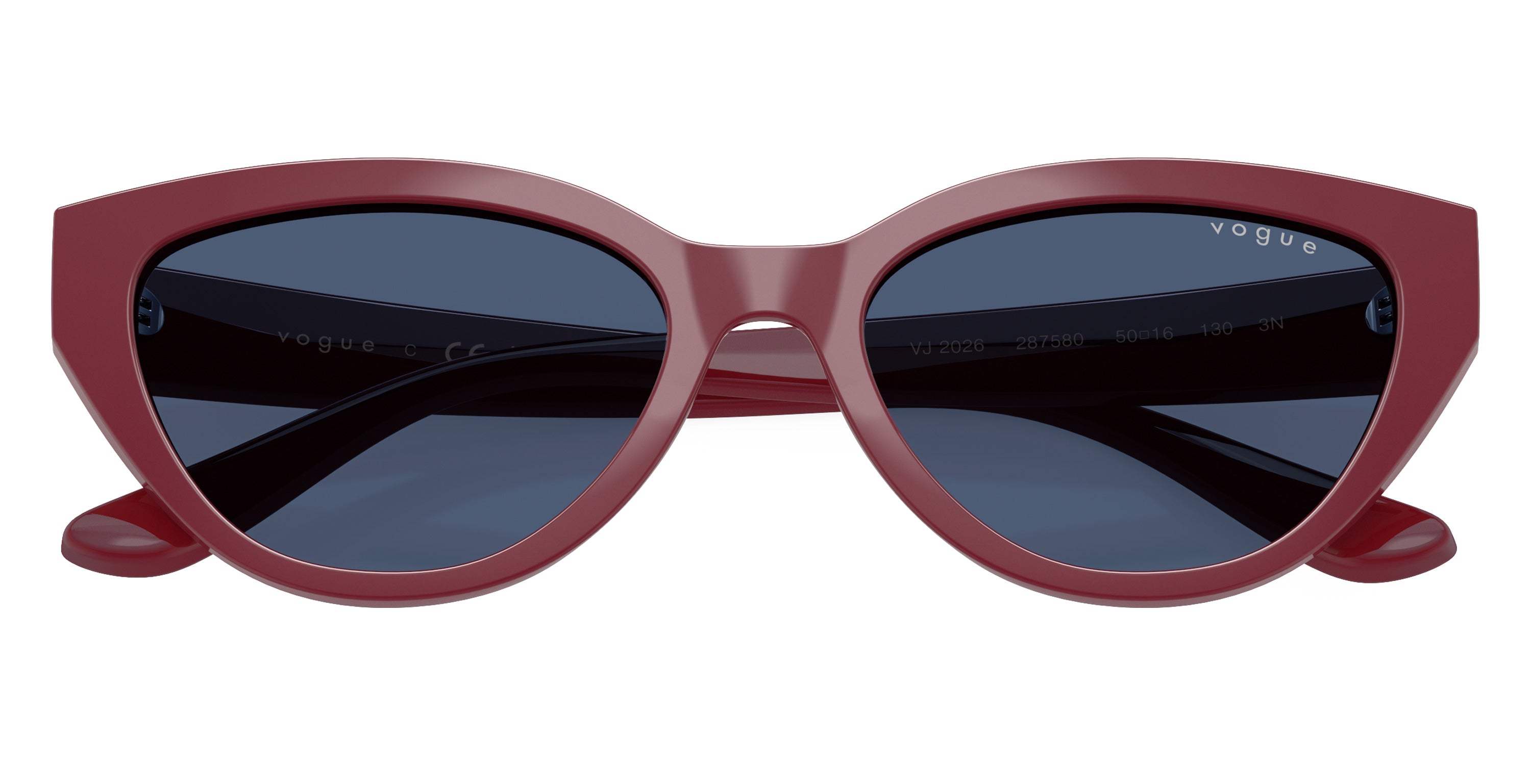 vogue eyewear VJ2026 287580 50 - Full Cherry / Dark Blue