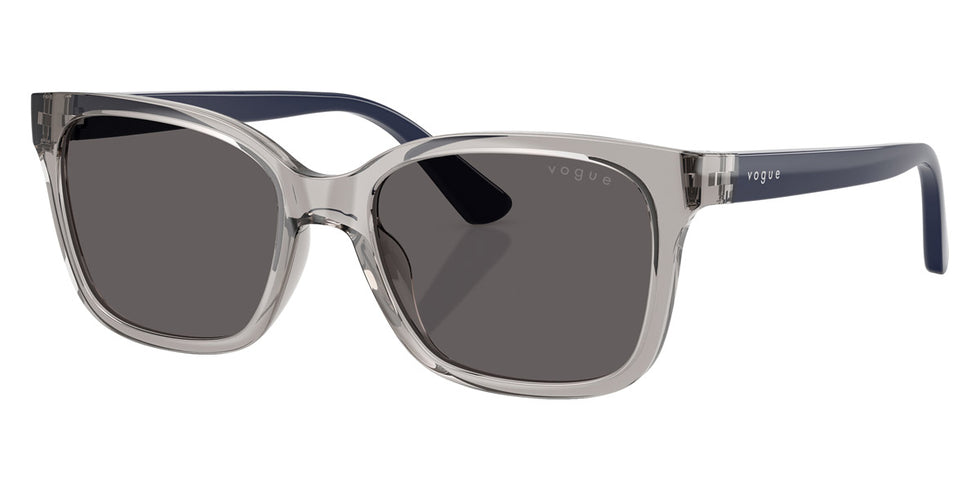 vogue eyewear VJ2027 272687 49 - Transparent Gray/Full Dark Blue / Black Smoke