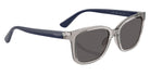 vogue eyewear VJ2027 272687 49 - Transparent Gray/Full Dark Blue / Black Smoke