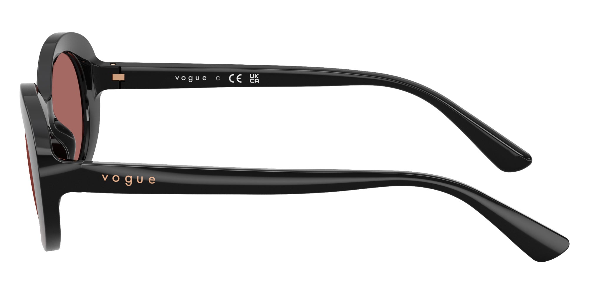 vogue eyewear VJ2032 W44/69 49 - Black / Dark Violet #id:vj2032w4469_s:108110