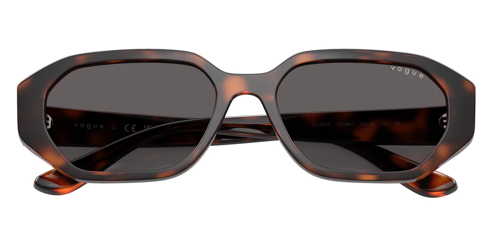 vogue eyewear VJ2034 271887 52 - Total Dark Havana #id:vj2034271887_s:100125