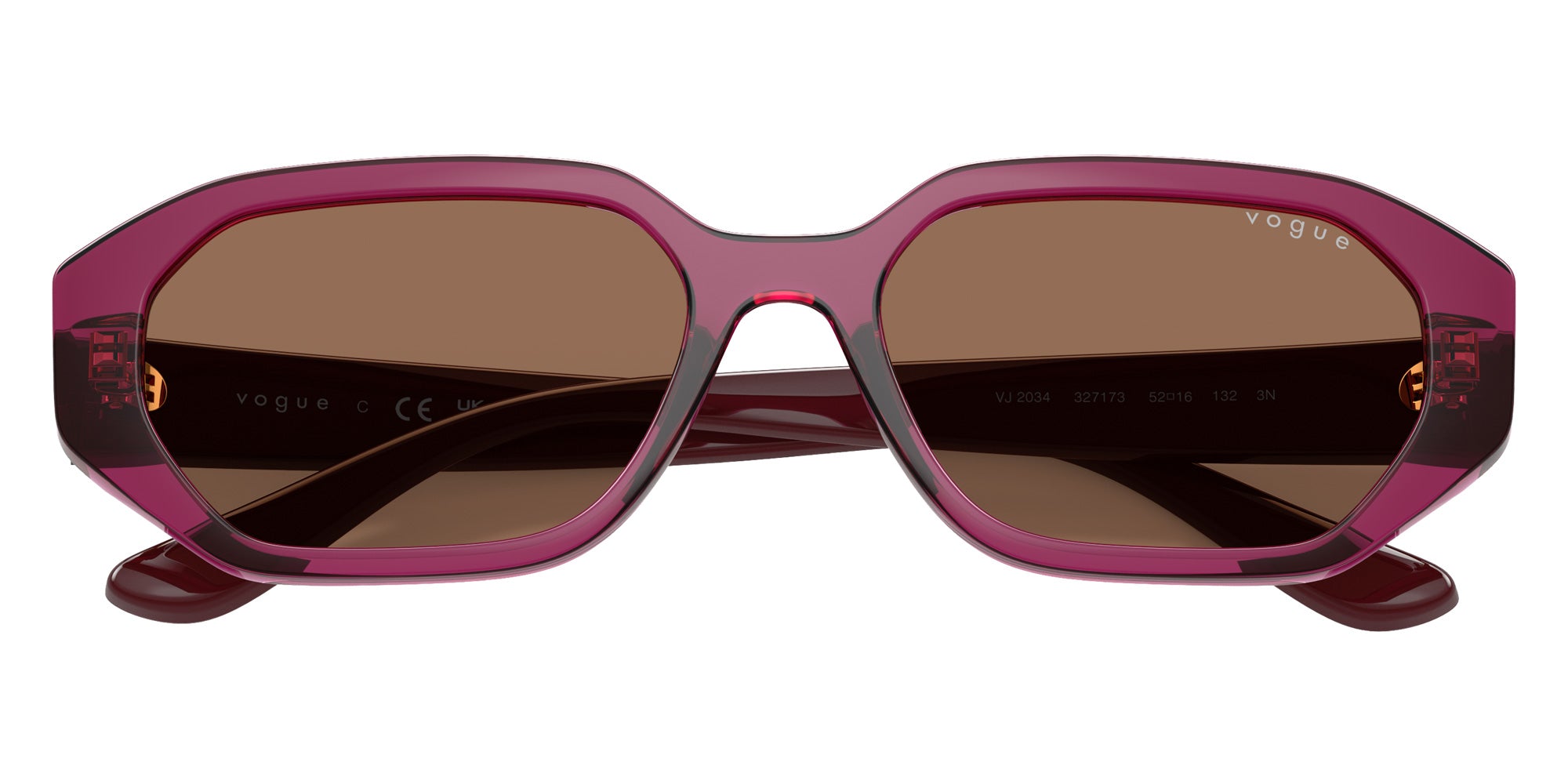 vogue eyewear VJ2034 327173 52 - Transparent Burgundy #id:vj2034327173_s:102125