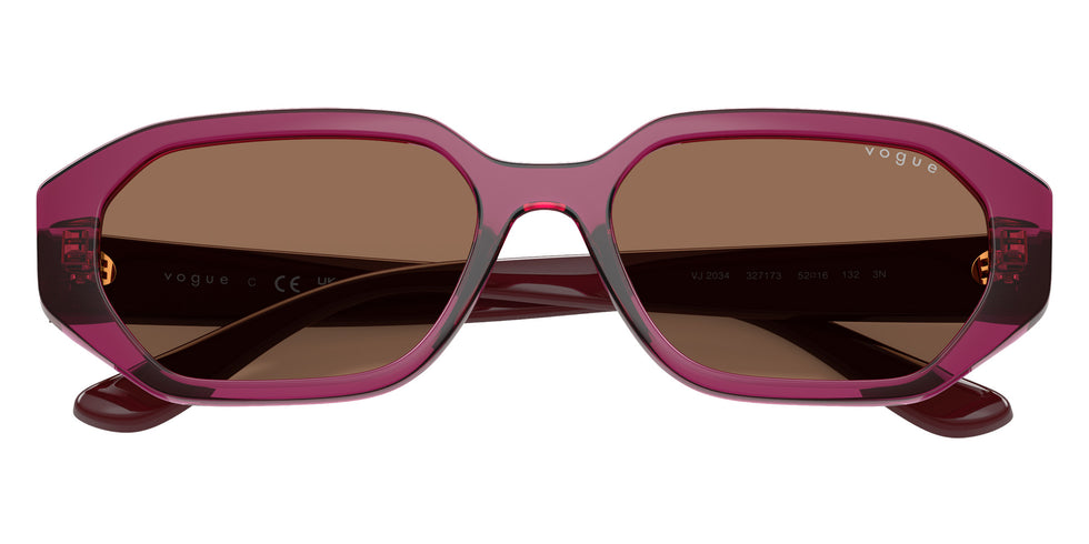 vogue eyewear VJ2034 327173 52 - Transparent Burgundy #id:vj2034327173_s:102125