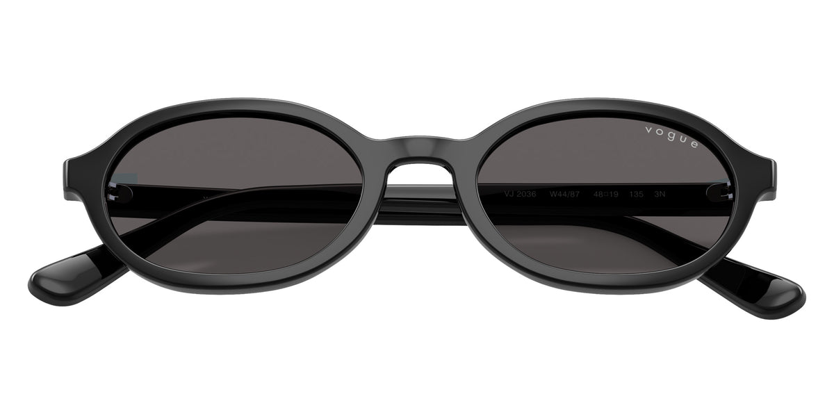 vogue eyewear VJ2036 W44/87 48 - Black / Black Smoke #id:vj2036w4487_s:106125