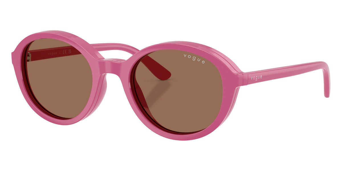 vogue eyewear VJ2037 33171W 47 - Full Pink / Clear #id:vj203733171w_s:102105
