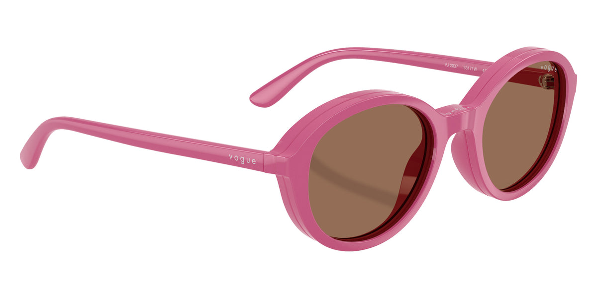 vogue eyewear VJ2037 33171W 47 - Full Pink / Clear #id:vj203733171w_s:102120