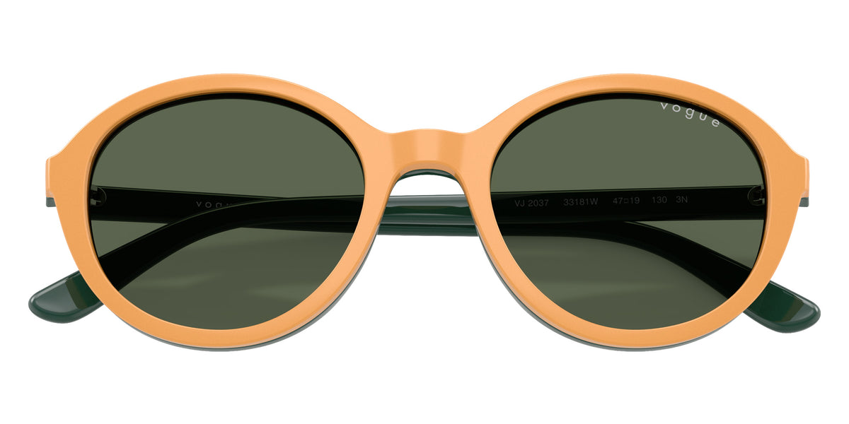 vogue eyewear VJ2037 33181W 47 - Full Green / Clear #id:vj203733181w_s:104130