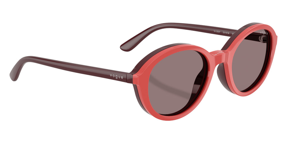 vogue eyewear VJ2037 33191W 47 - Full Bordeaux / Clear #id:vj203733191w_s:106120