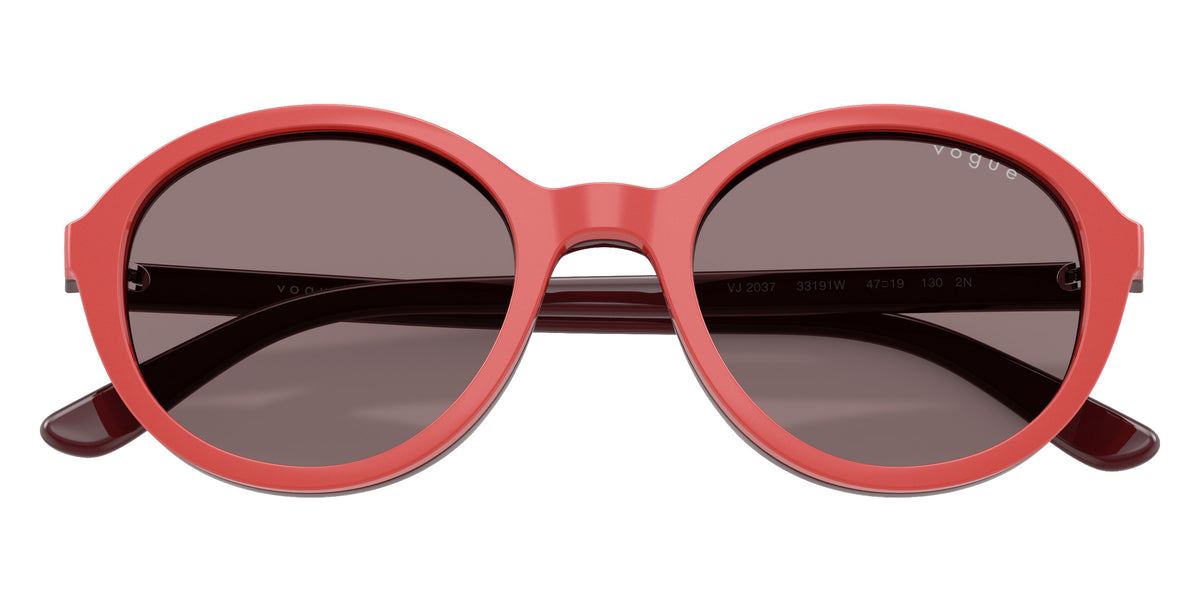 vogue eyewear VJ2037 33191W 47 - Full Bordeaux / Clear #id:vj203733191w_s:106130