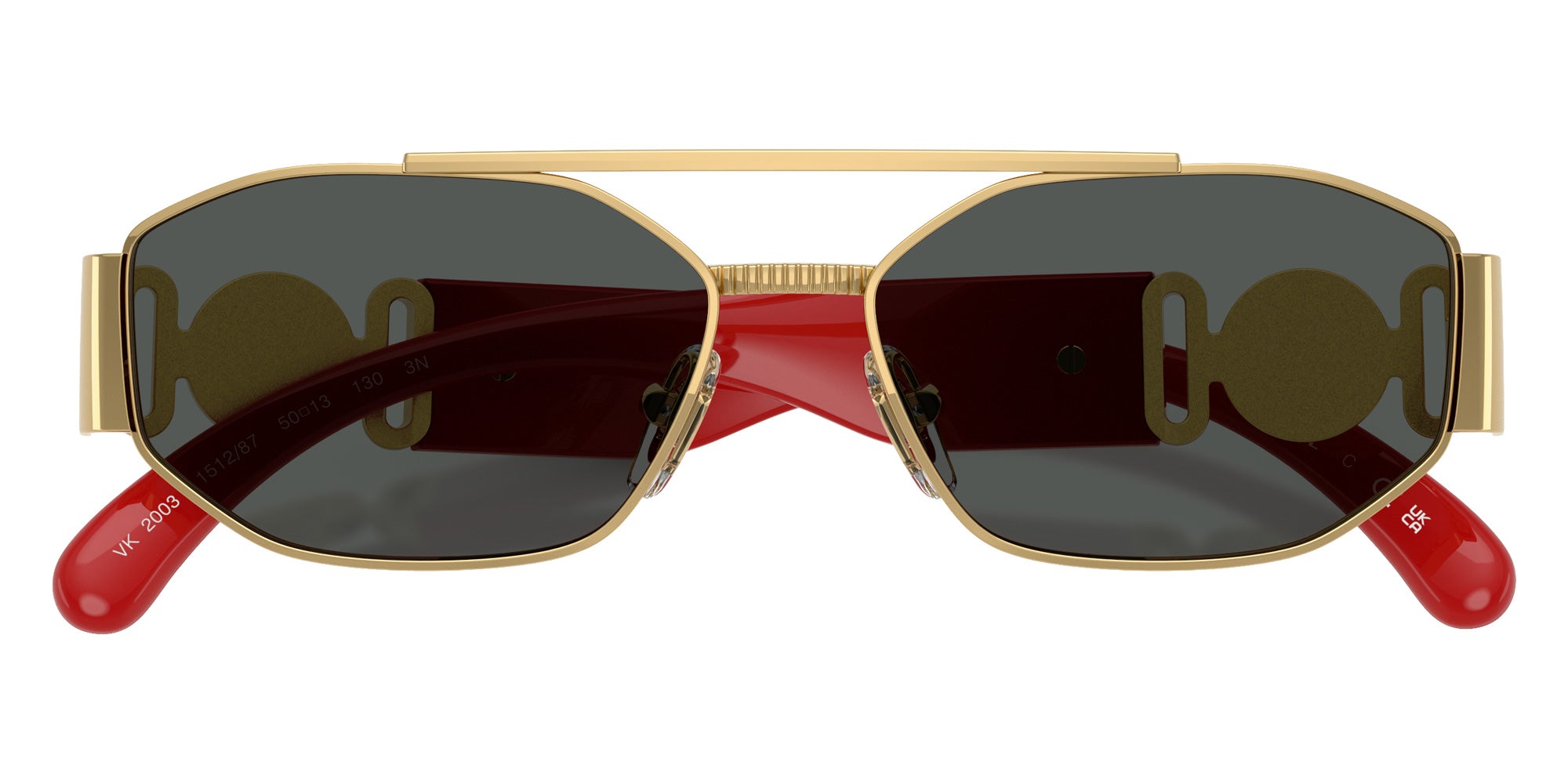 VERSACE VK2003 Rectangle Sunglasses | EyeOns.com
