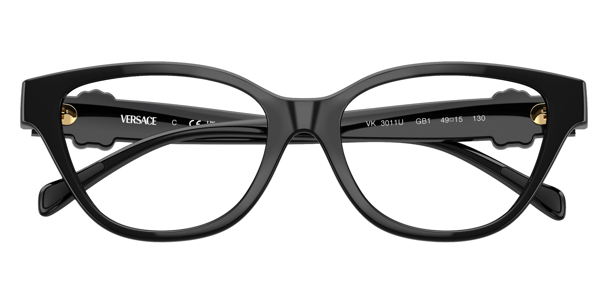 Versace VK3011U GB1 47 - Black #id:vk3011ugb1_s:100120