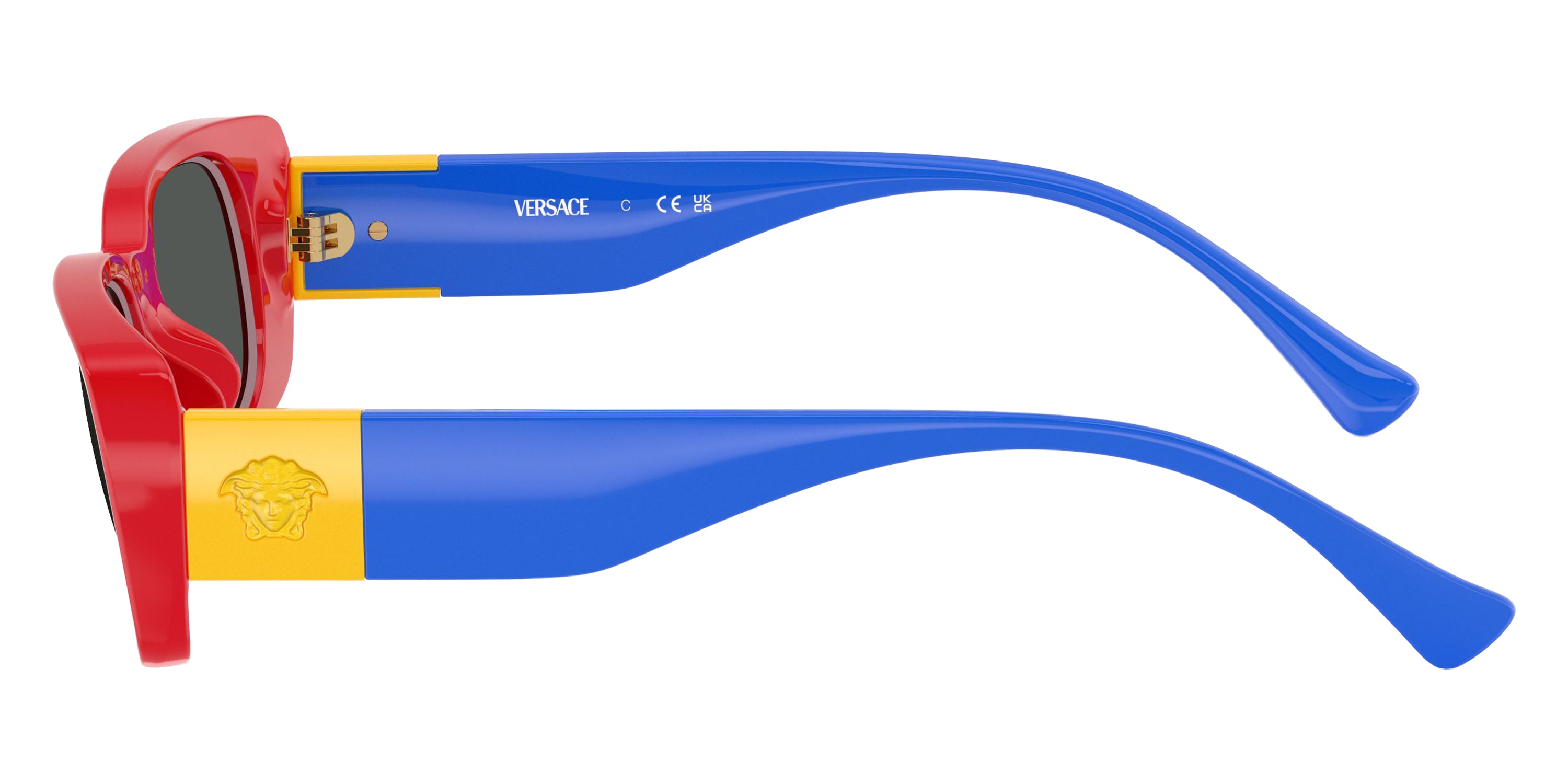 VERSACE VK4003U 506587 47 - Red/Blue / Dark Gray