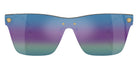 VERSACE VK4004U 148/P1 28 - Crystal / Dark Brown Mirrored Rainbow