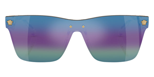 Crystal / Dark Brown Mirrored Rainbow / 128-0-130