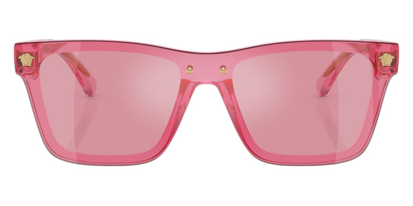 Transparent Pink / Pink Flash Gold / 128-0-130