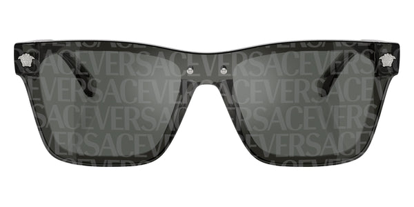 Gray / Gradient Violet Mirrored Silver / 128-0-130