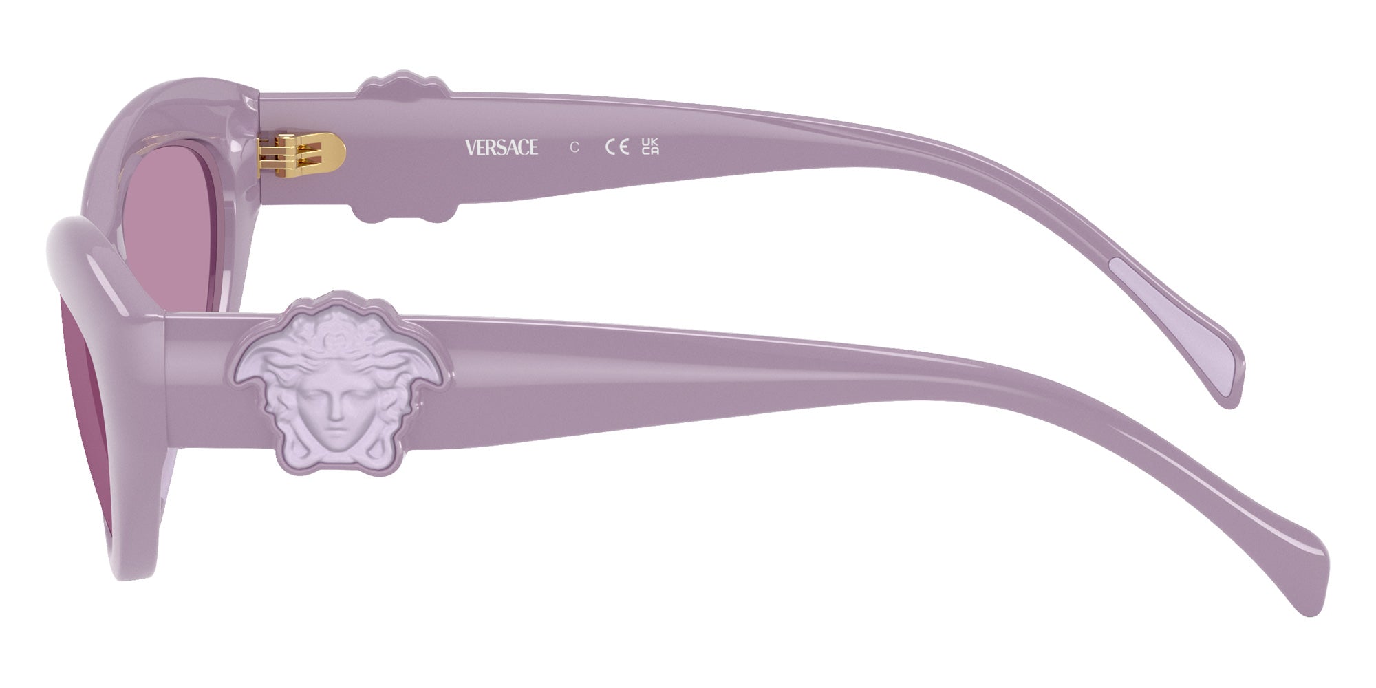 Versace VK4005U 5526AK 49 - Lilac / Dark Violet Mirrored Silver Int #id:vk4005u5526ak_s:100110