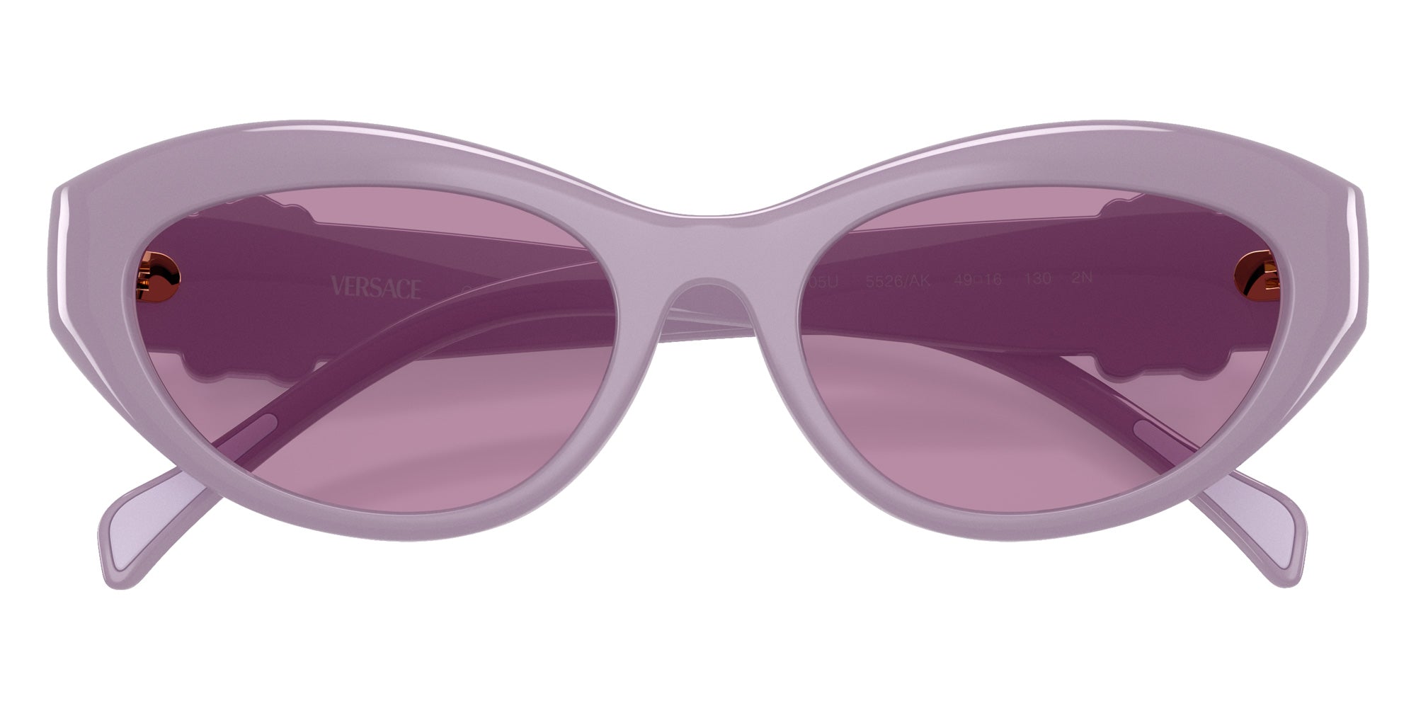 Versace VK4005U 5526AK 49 - Lilac / Dark Violet Mirrored Silver Int #id:vk4005u5526ak_s:100120