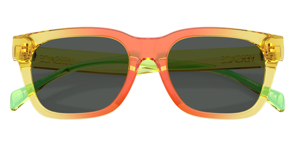 VERSACE VK4006U 553087 47 - Gradient Orange Yellow Green / Dark Gray
