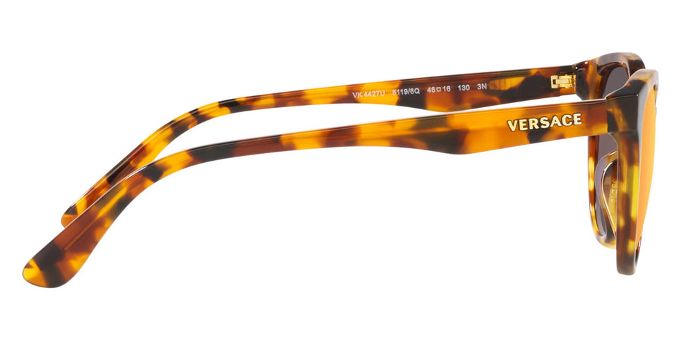 VERSACE VK4427U 51196Q 46 - Havana / Dark Violet Mirrored Red