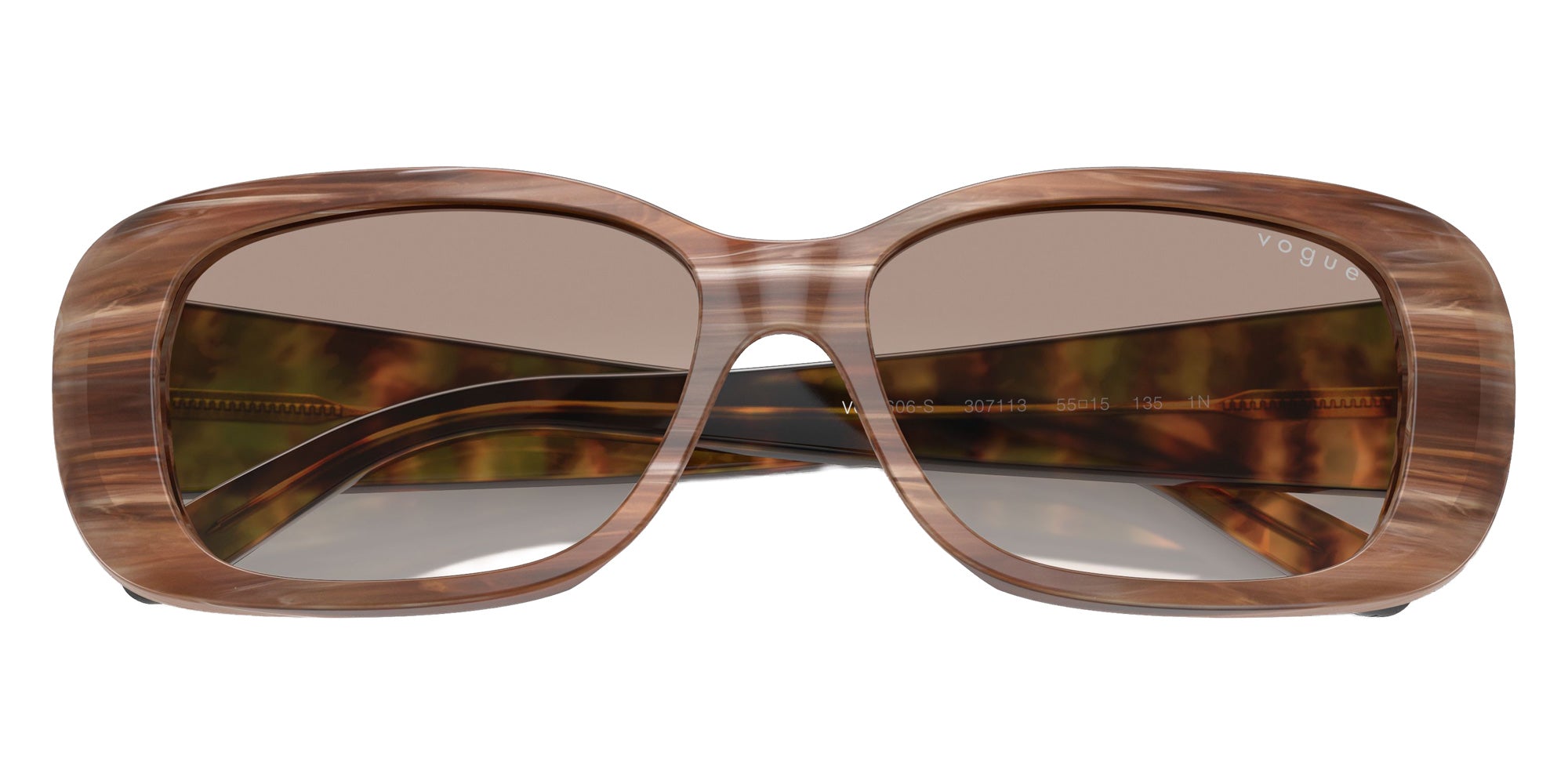 vogue eyewear VO2606S 307113 55 - Brown Horn / Clear Gradient Brown #id:vo2606s307113_s:100125