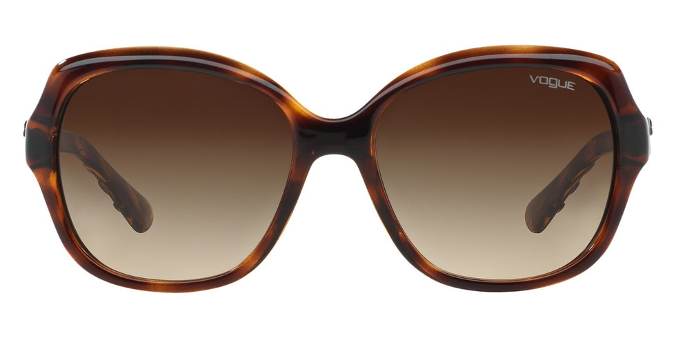 vogue eyewear VO2871S 150813 56 - Striped Dark Havana / Brown Gradient