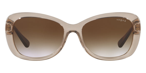 Transparent Light Brown / Brown Gradient / 55-17-135