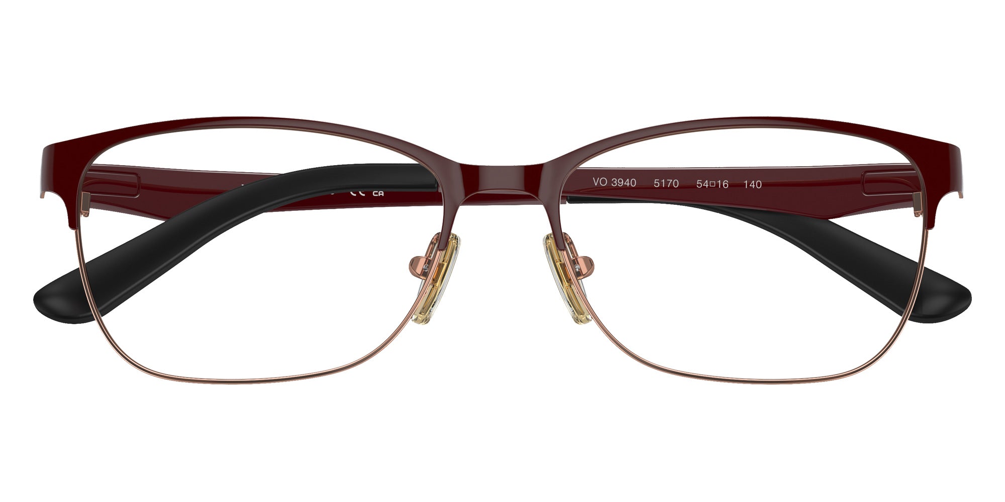vogue eyewear VO3940 5170 52 - Top Bordeaux/Rose Gold #id:vo39405170_s:104125