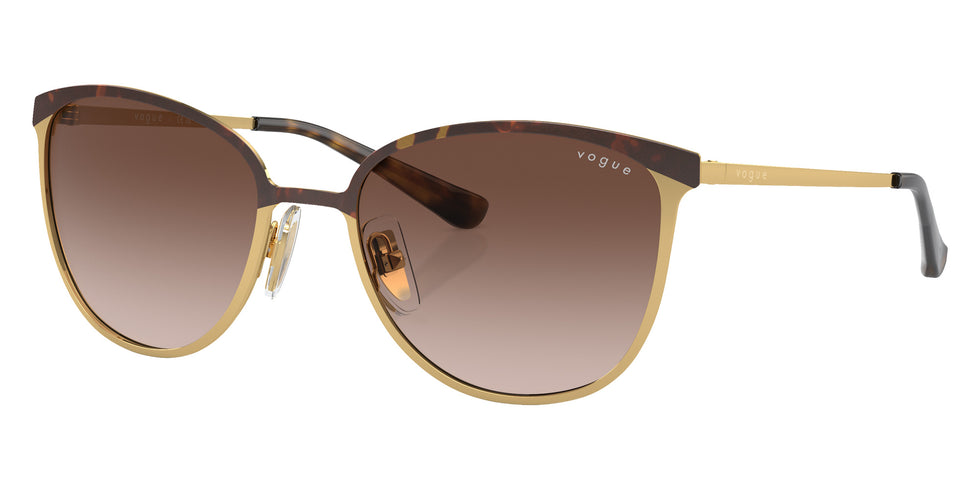 vogue eyewear VO4002S 507813 55 - Top Havana/Gold / Gradient Brown #id:vo4002s507813_s:100105