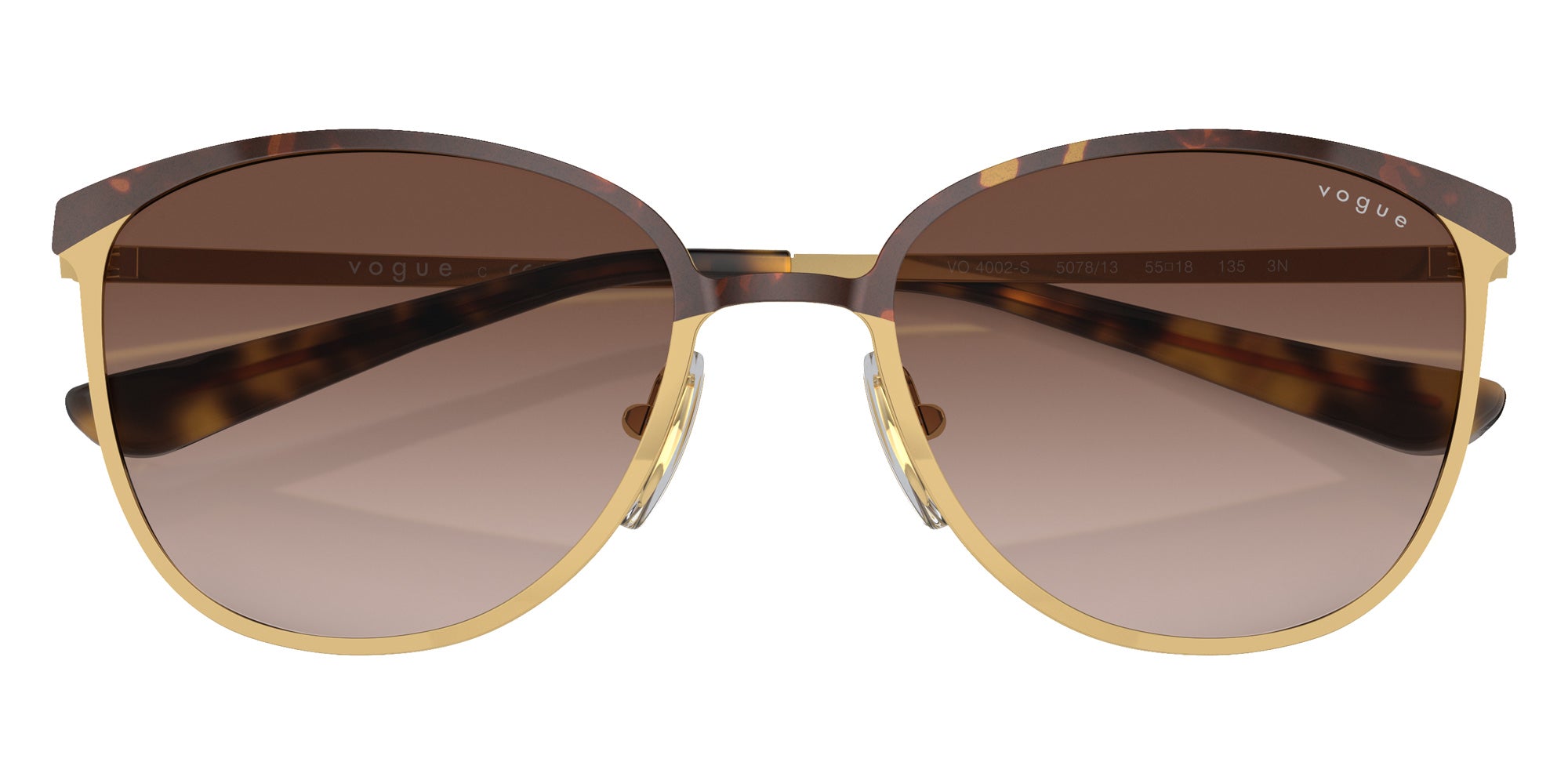 vogue eyewear VO4002S 507813 55 - Top Havana/Gold / Gradient Brown #id:vo4002s507813_s:100125