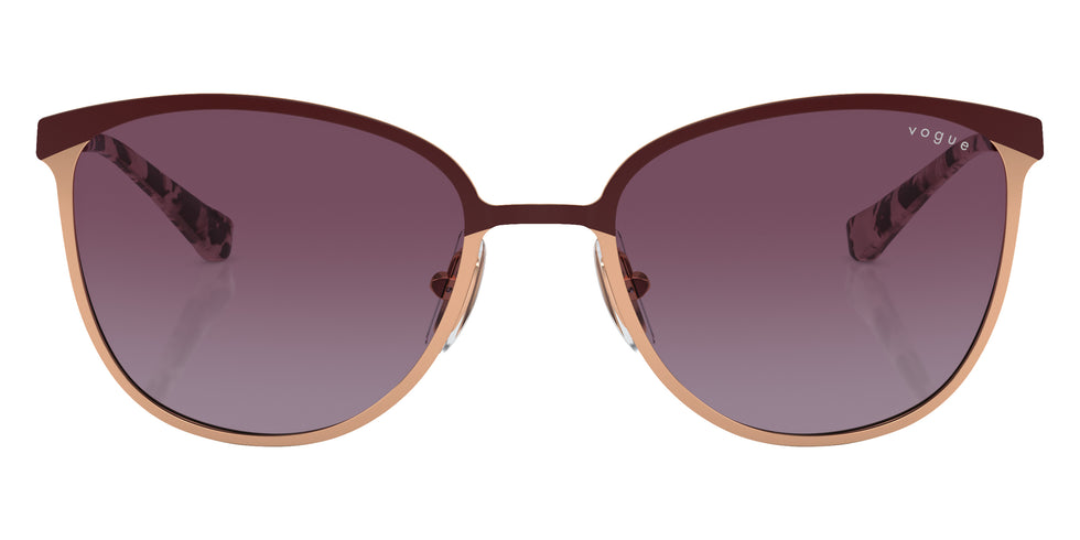 vogue eyewear VO4002S 51708H 55 - Top Bordeaux/Rose Gold/Pink Tortoise / Gradient Violet