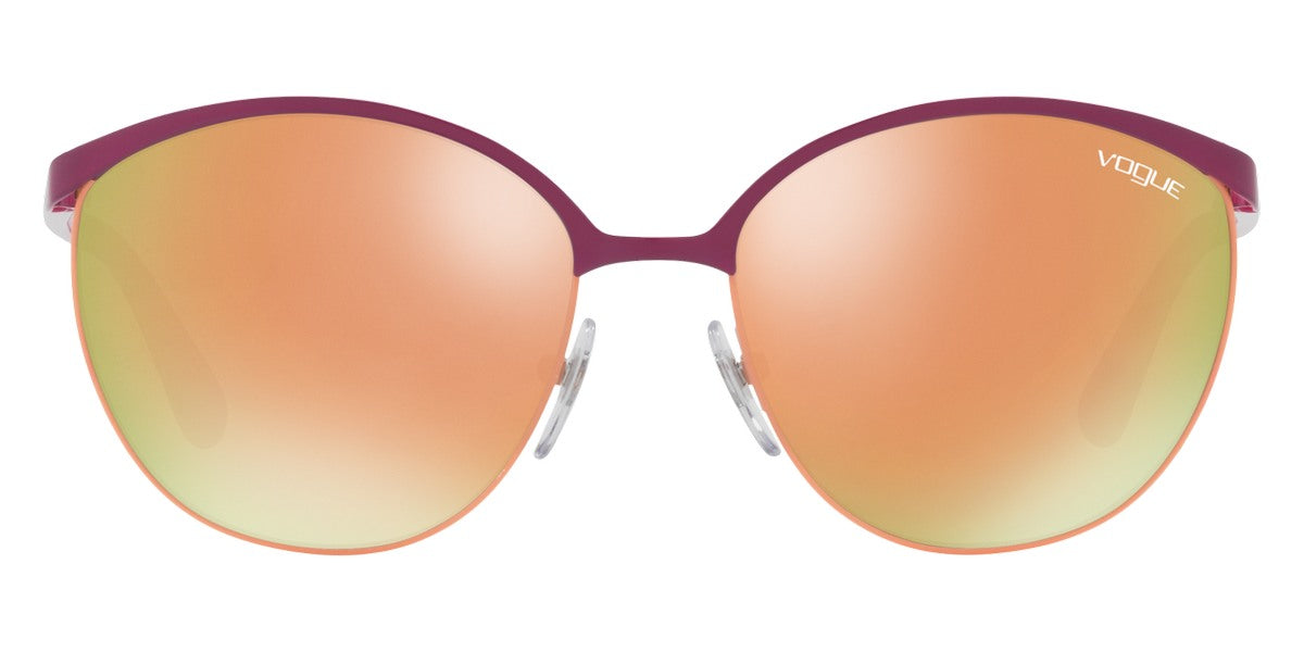 vogue eyewear VO4010S 50535R 57 - Pastel Fuxia / Gray Mirrored Rose Gold