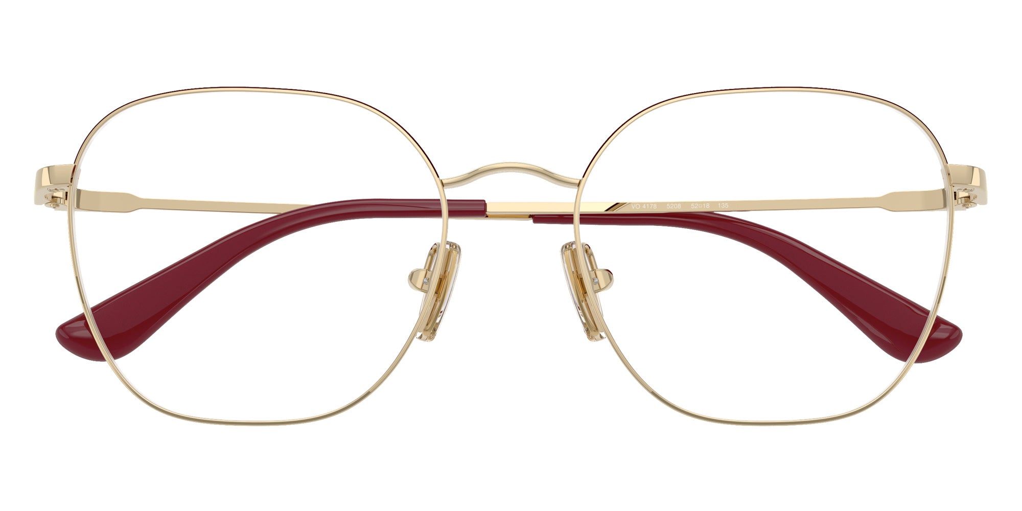 vogue eyewear VO4178 5208 48 - Top Bordeaux/Pale Gold #id:vo41785208_s:106125