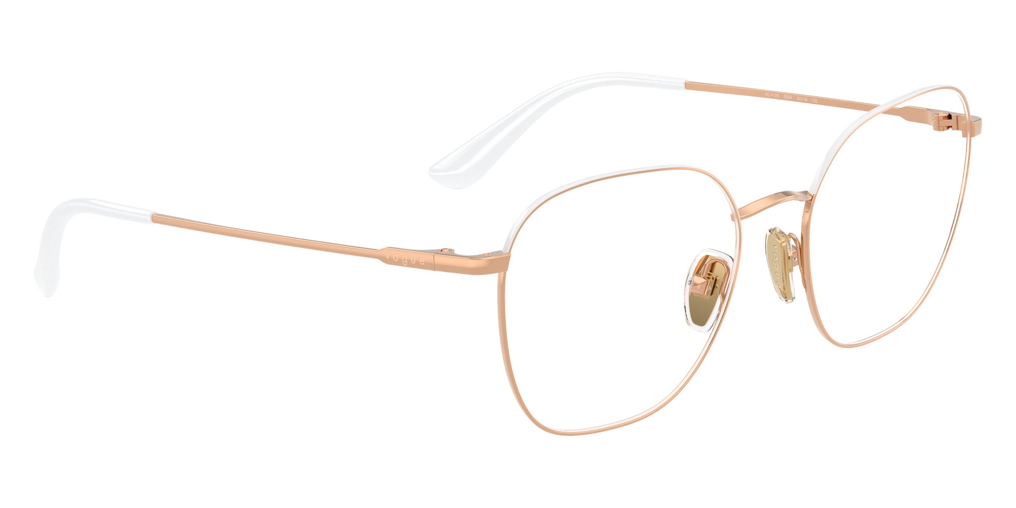vogue eyewear VO4178 5209 50 - White/Rose Gold #id:vo41785209_s:112120