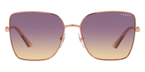 Rose Gold / Yellow Gradient Violet / 58-16-140