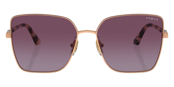 Top Bordeaux/Rose Gold/Pink Tortoise / Violet Gradient / 58-16-140