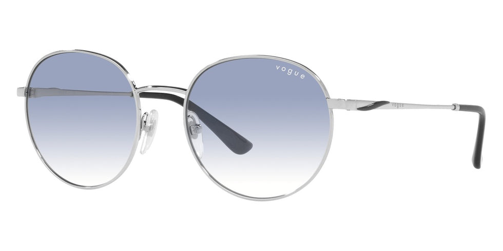 vogue eyewear VO4206S 323/19 53 - Silver / Clear Gradient Light Blue