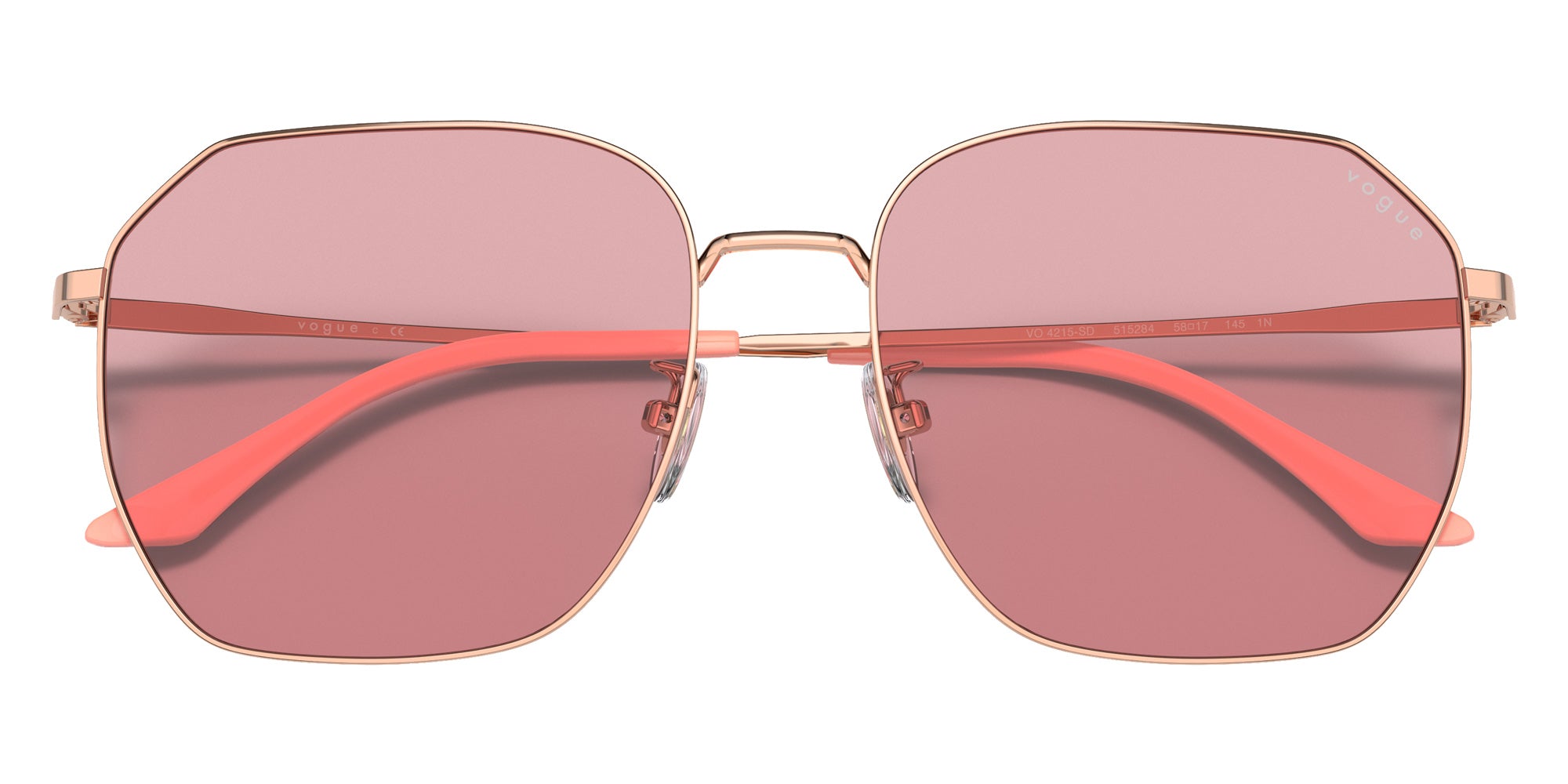 vogue eyewear VO4215SD 515284 58 - Rose Gold / Light Violet #id:vo4215sd515284_s:100125