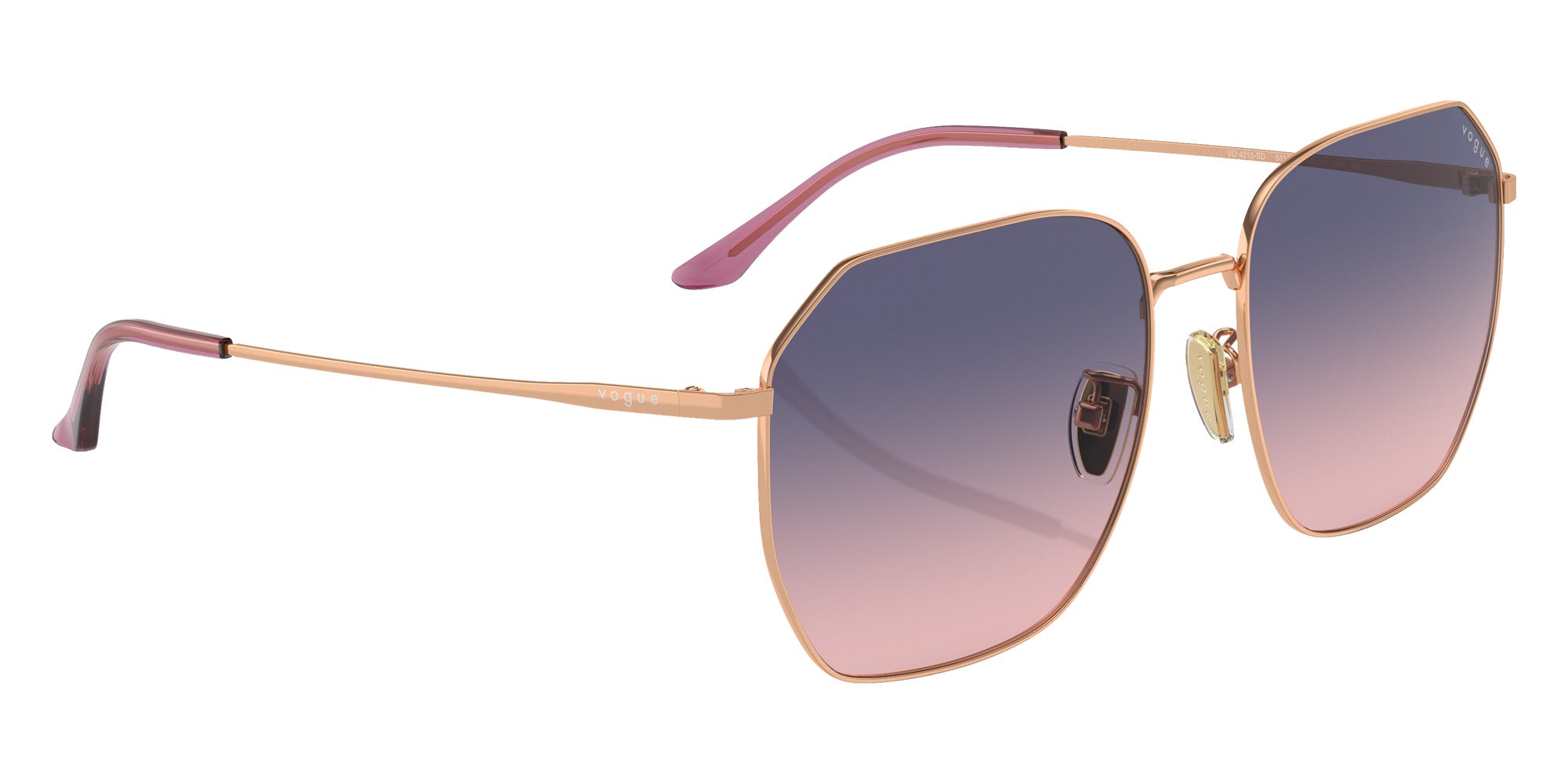 vogue eyewear VO4215SD 5152I6 58 - Rose Gold / Pink/Blue Gradient #id:vo4215sd5152i6_s:102120