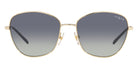 vogue eyewear VO4232S 848/4L 53 - Pale Gold / Gray Gradient Dark Blue