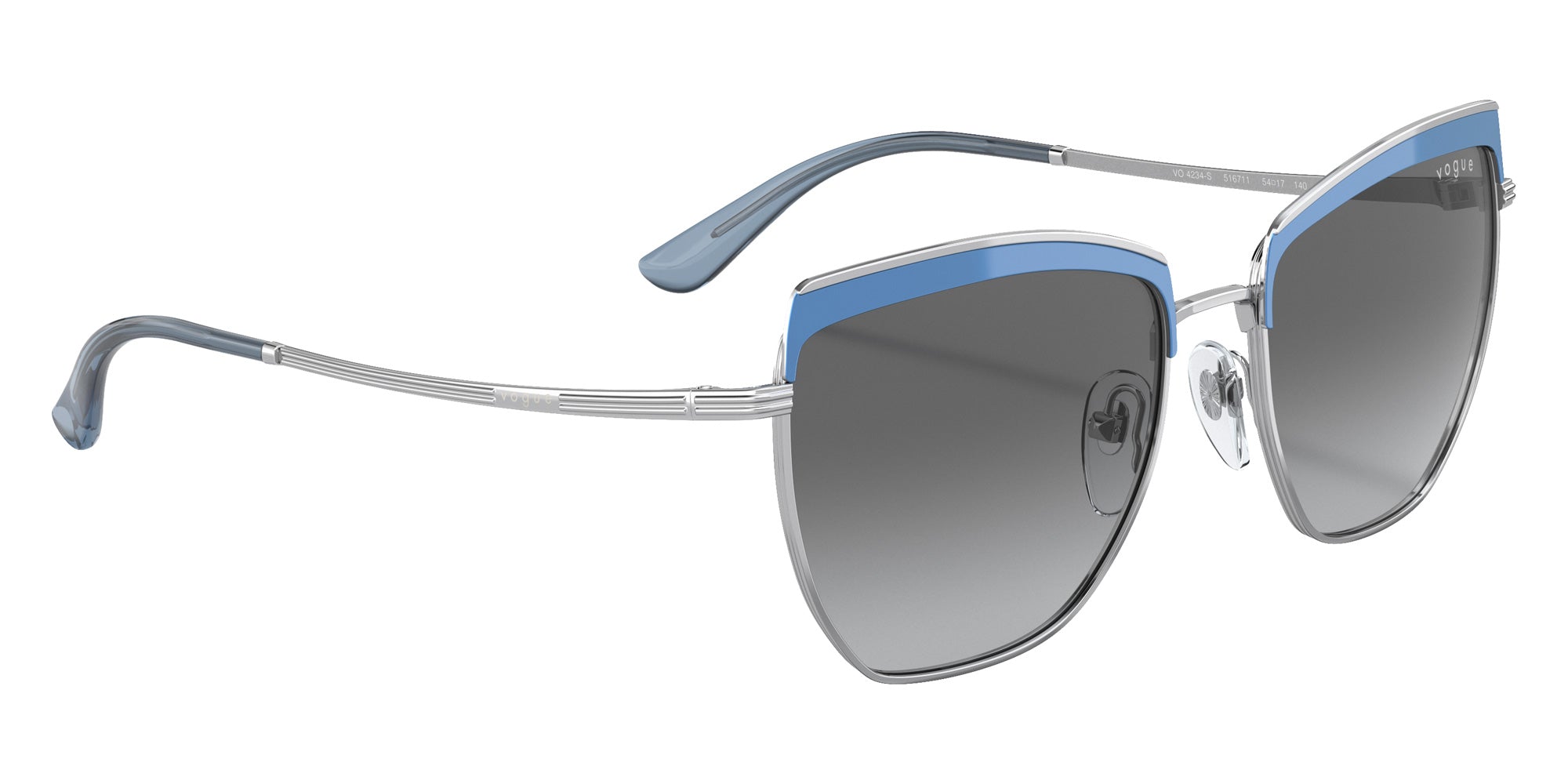 vogue eyewear VO4234S 516711 54 - Top Blue/Silver / Gradient Gray #id:vo4234s516711_s:100120