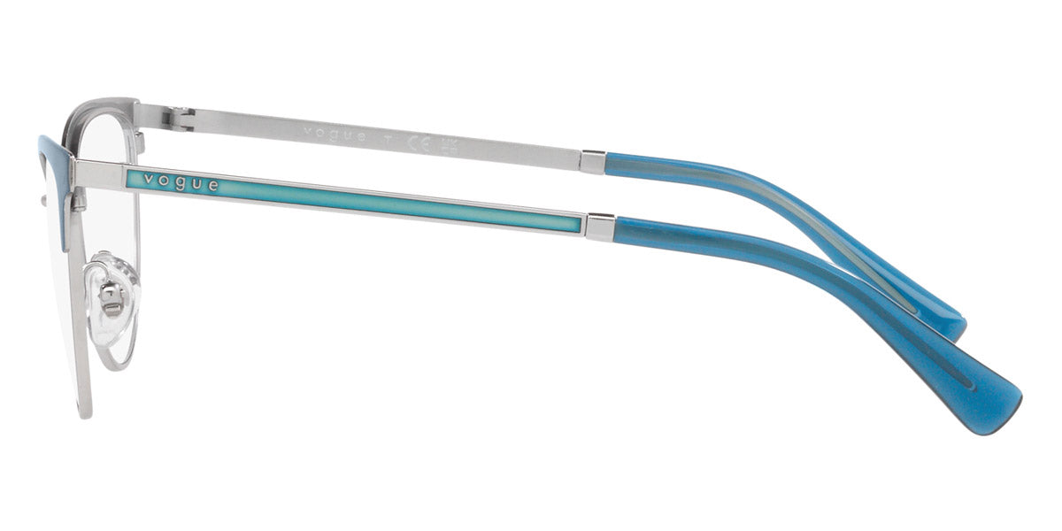 vogue eyewear VO4250 5177 53 - Top Brushed Azure/Silver