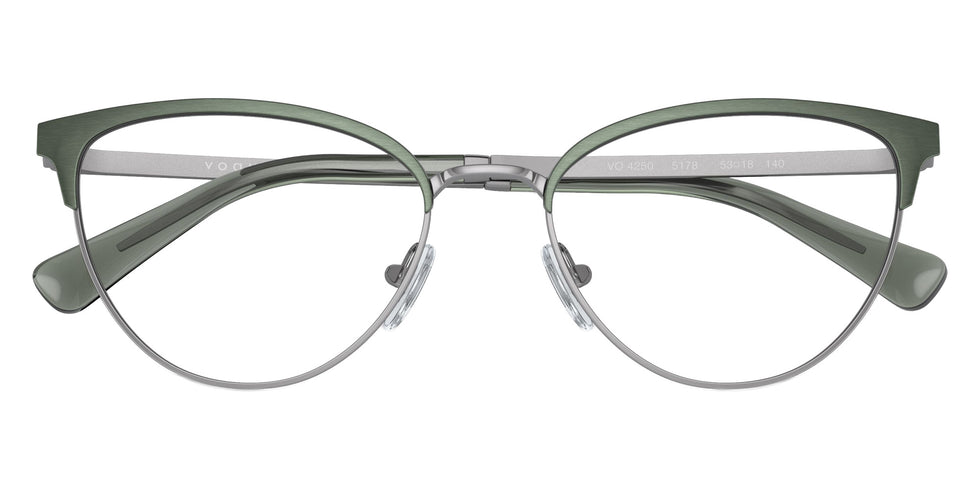 vogue eyewear VO4250 5178 53 - Top Brushed Green/Gunmetal #id:vo42505178_s:100120