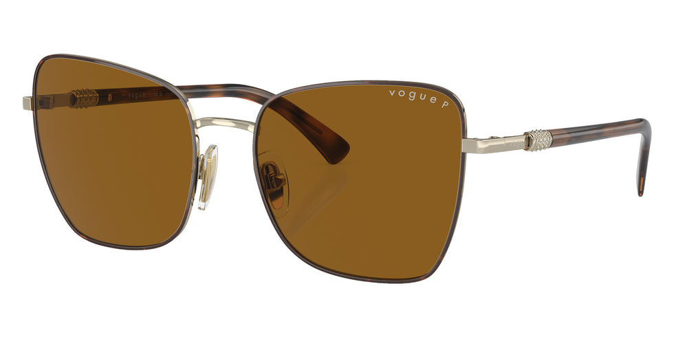 vogue eyewear VO4277SB 507883 56 - Top Havana/Pale Gold / Polarized Dark Brown #id:vo4277sb507883_s:100105