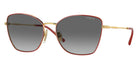 vogue eyewear VO4279S 280/11 58 - Top Red/Gold / Gray Gradient