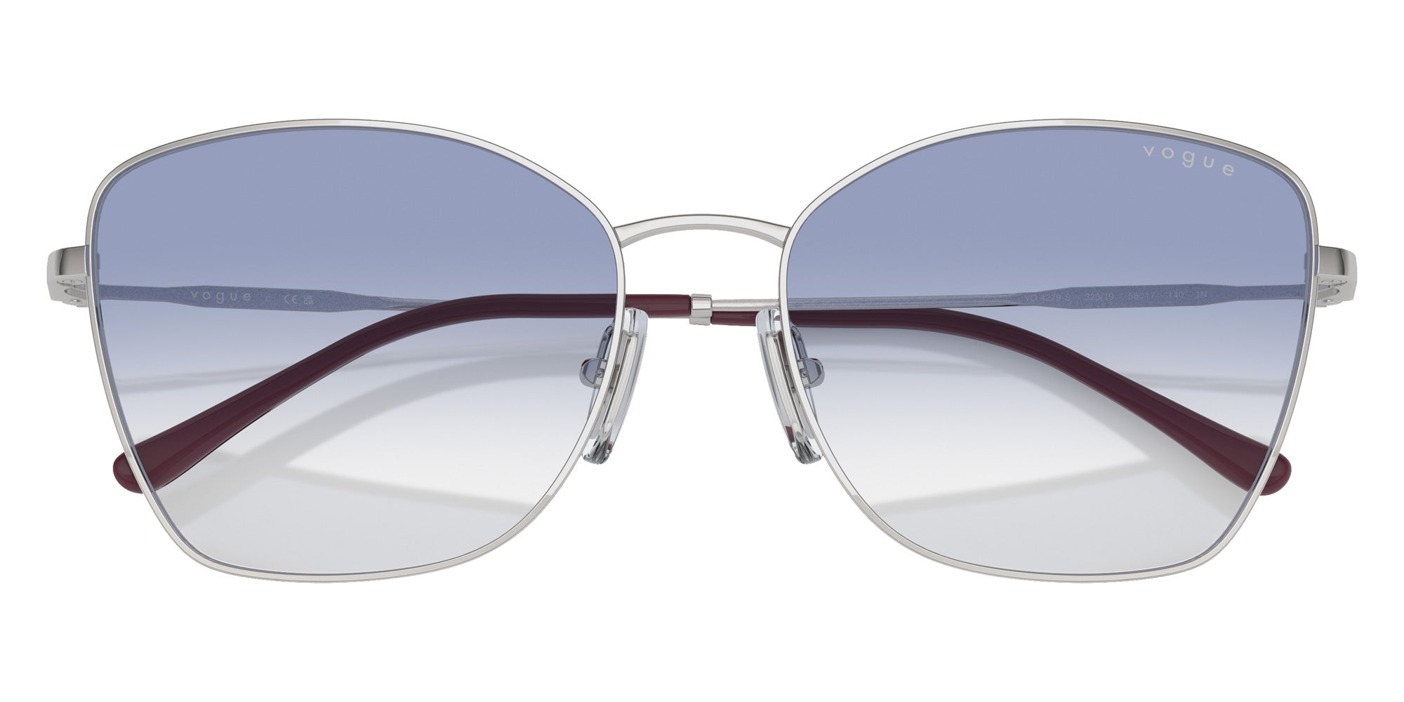 vogue eyewear VO4279S 323/19 58 - Silver / Clear Gradient Light Blue #id:vo4279s32319_s:100125