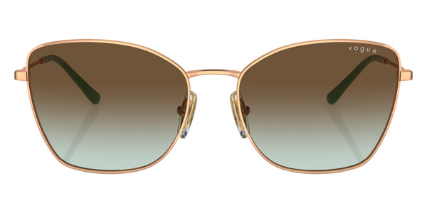 Rose Gold / Green Gradient Dark Brown / 58-17-140