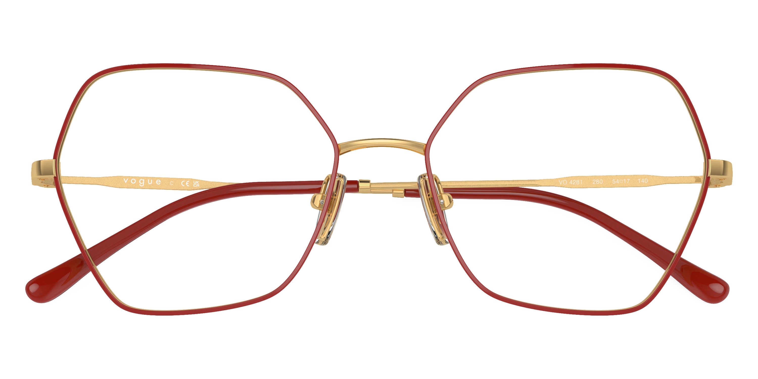 vogue eyewear VO4281 280 52 - Top Red/Gold